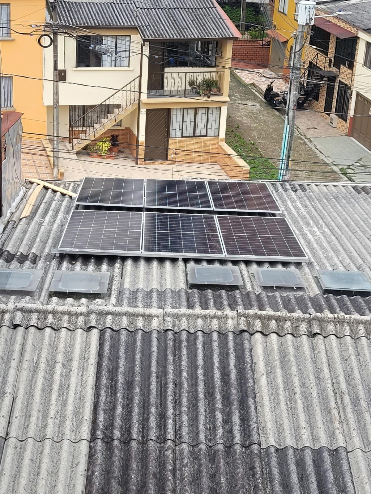 Proyecto Solar La Primavera — Paneles